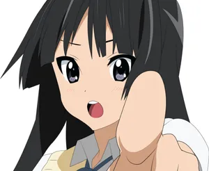 Mio Akiyama In Performance Mode Wallpaper