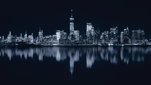 Mirrored Dark City 4k Wallpaper