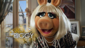 Miss Piggy Short Blonde Hair Wallpaper