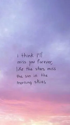 Missing You Summertime Sadness Lyrics Wallpaper