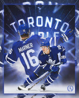 Mitchell Marner Promotional Poster Wallpaper
