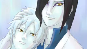 Mitsuki And Orochimaru Wallpaper