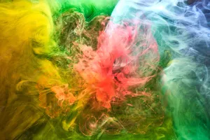 Mix Color Smoke Wallpaper