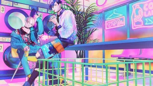 Miya Chinen Adult Fan Art Wallpaper