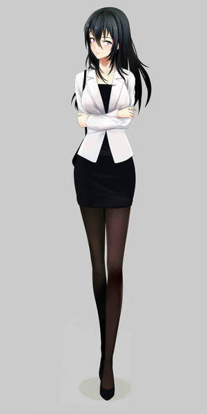 Miyaura Sanshio Office Attire Wallpaper