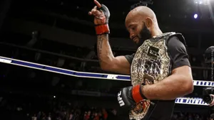 Mma Champion Demetrious Johnson As Mighty Mouse Wallpaper