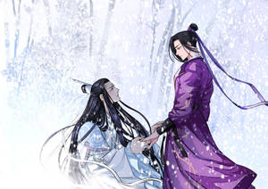 Mo Dao Zu Shi Zicheng Couple In Snow Wallpaper