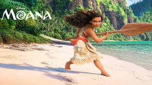 Moana 4k Paddle Wallpaper