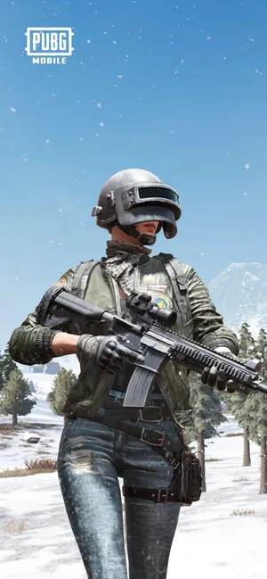 Mobile Game Pubg Lite Snow Season Wallpaper