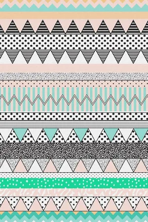 Modern Aztec Pattern Design Wallpaper