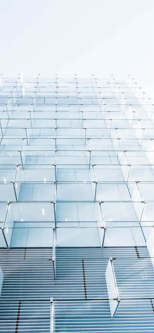 Modern Iphone Glass Panels Wallpaper