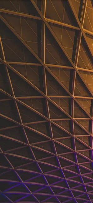 Modern Iphone King's Cross Station Ceiling Wallpaper