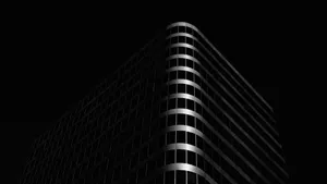 Modern_ Office_ Building_ Night_ View Wallpaper