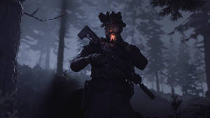 Modern Warfare John Price In Forest Wallpaper