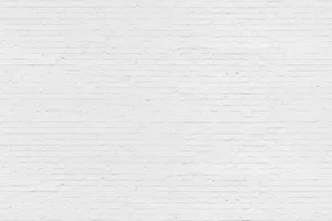 Modern White Brick Wall Wallpaper