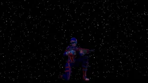 Mogul Master On A Starry Sky Wallpaper