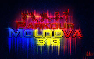 Moldova Parkour Logo Wallpaper