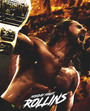 Monday Night With Seth Rollins Wallpaper