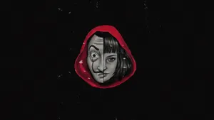 Money Heist Dali Mask Tokyo Wallpaper