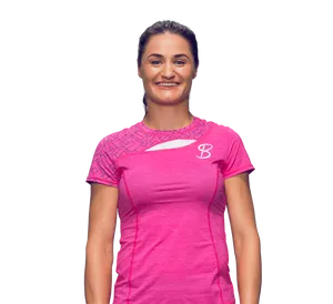Monica Niculescu With White Background Wallpaper