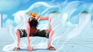 Monkey D Luffy Ground Punch Wallpaper