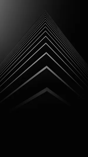 Monochrome Abstract Lines Wallpaper