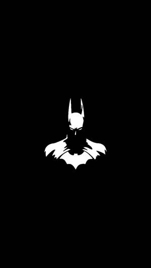 Monochrome Batman Dark Iphone Wallpaper