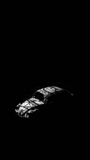 Monochrome Car Iphone X Amoled Wallpaper