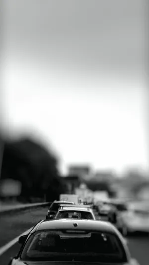 Monochrome Road Traffic Tumblr Photography Iphone Wallpaper