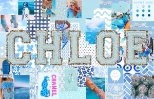 Monogram Desktop For Work And Play Wallpaper