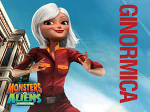 Monsters Vs Aliens Ginormica Wallpaper
