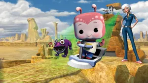 Monsters Vs Aliens Video Game Wallpaper