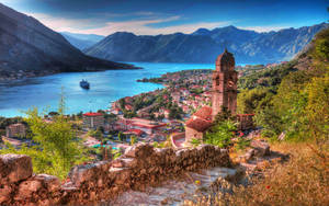 Montenegro Kotor In Daylight Wallpaper