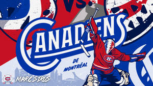 Montreal Canadiens Art Work Wallpaper
