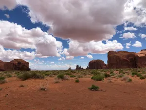 Monument Valley Navajo Tribal Park Clear Sky Wallpaper