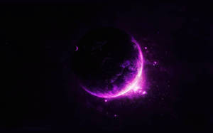 Moon Aesthetic Purple Wallpaper