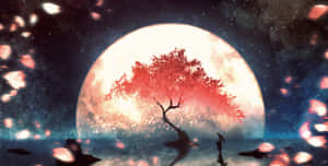 Moonlit_ Sakura_ Serenity.jpg Wallpaper