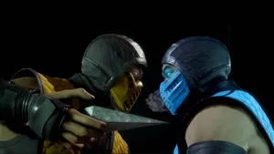 Mortal Kombat Scorpion Vs Sub Zero Cosplay Wallpaper