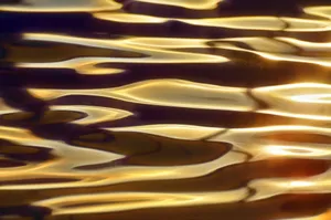 Most Beautiful Desktop Golden Ripples Wallpaper
