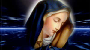 Mother Mary, Goddess Of Fertility Wallpaper