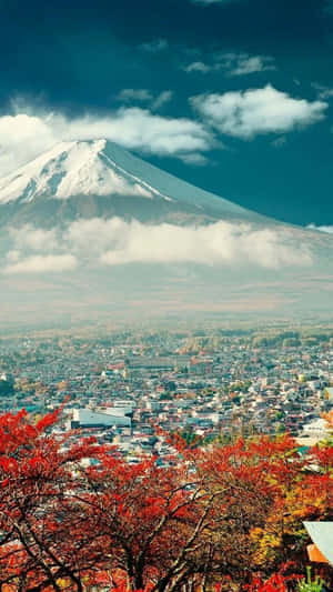 Mount Fuji Japanese Iphone Wallpaper