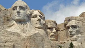 Mount Rushmore Detailed Scupted Materpiece Wallpaper