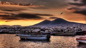 Mount Vesuvio Artistic Shot Italy Wallpaper