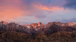 Mount Whitney Mountain Peak Macbook Default Wallpaper