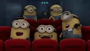 Movie Time Minion Desktop Wallpaper