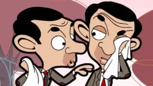 Mr. Bean Catoon Double Wallpaper