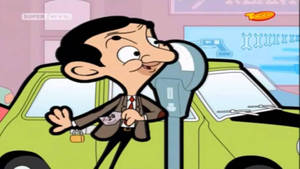 Mr. Bean Parking Meter Wallpaper