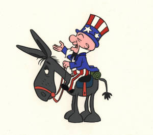 Mr Magoo Riding Donkey Wallpaper