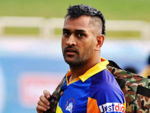 Ms Dhoni Mohawk Hairstyle Wallpaper