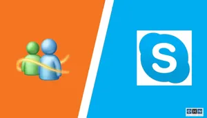 Msn And Skype Icons Wallpaper